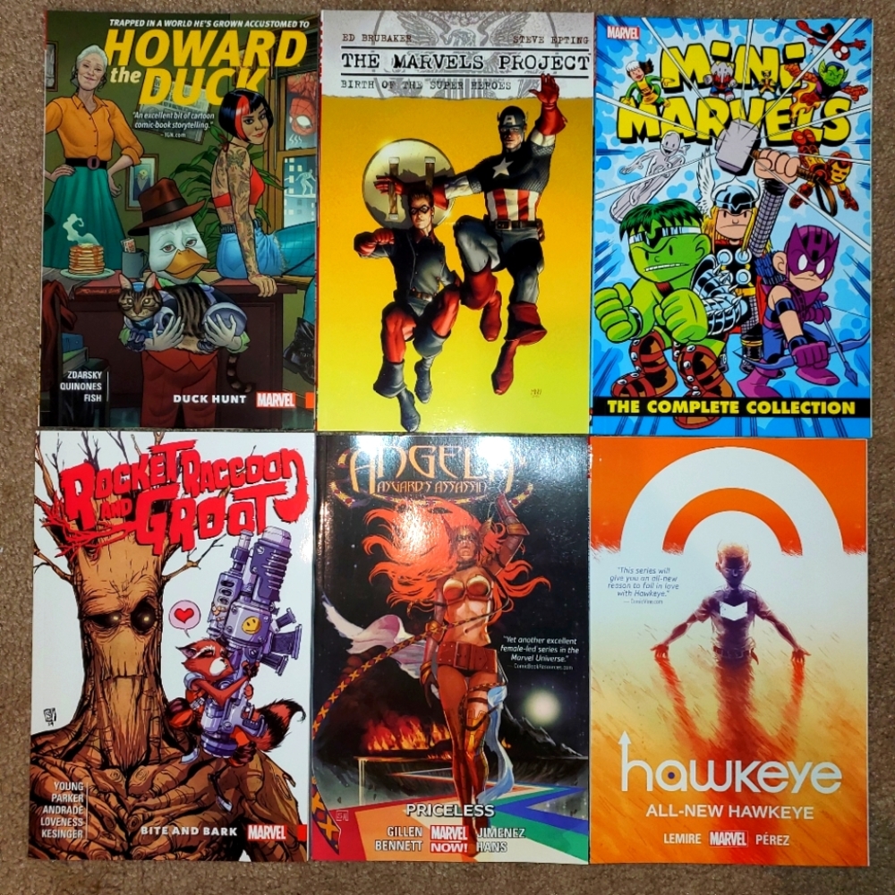 MARVEL comic books Collection.